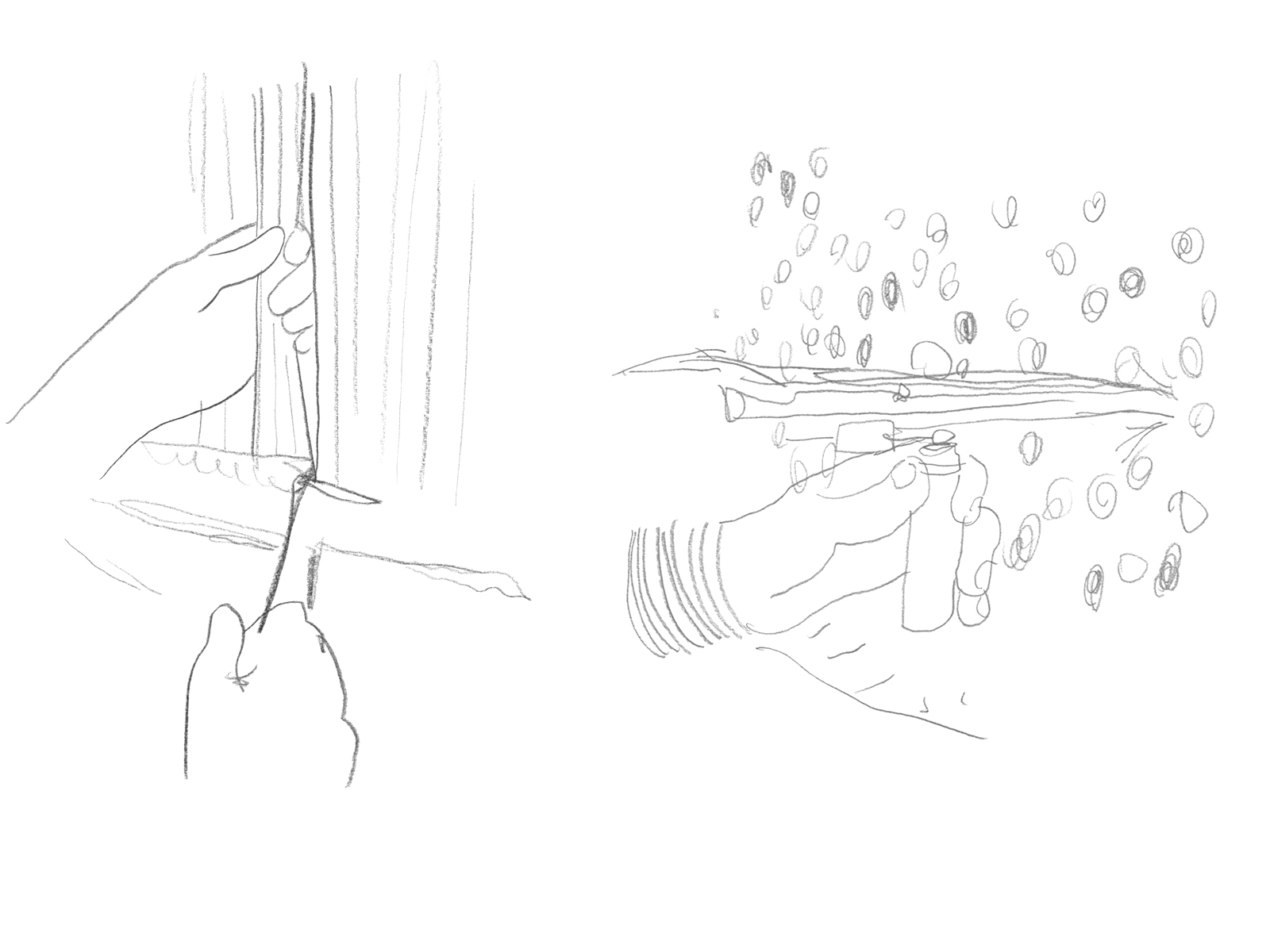 NANIMARQUINA 2018 Pol Montserrat illustrations A series of illustrations for the catalogue of Nanimarquina. The challenge was to develop a style that would provide calm moments in a catalogue full of photos while being consisten with the aesthetic values and tone of the brand.