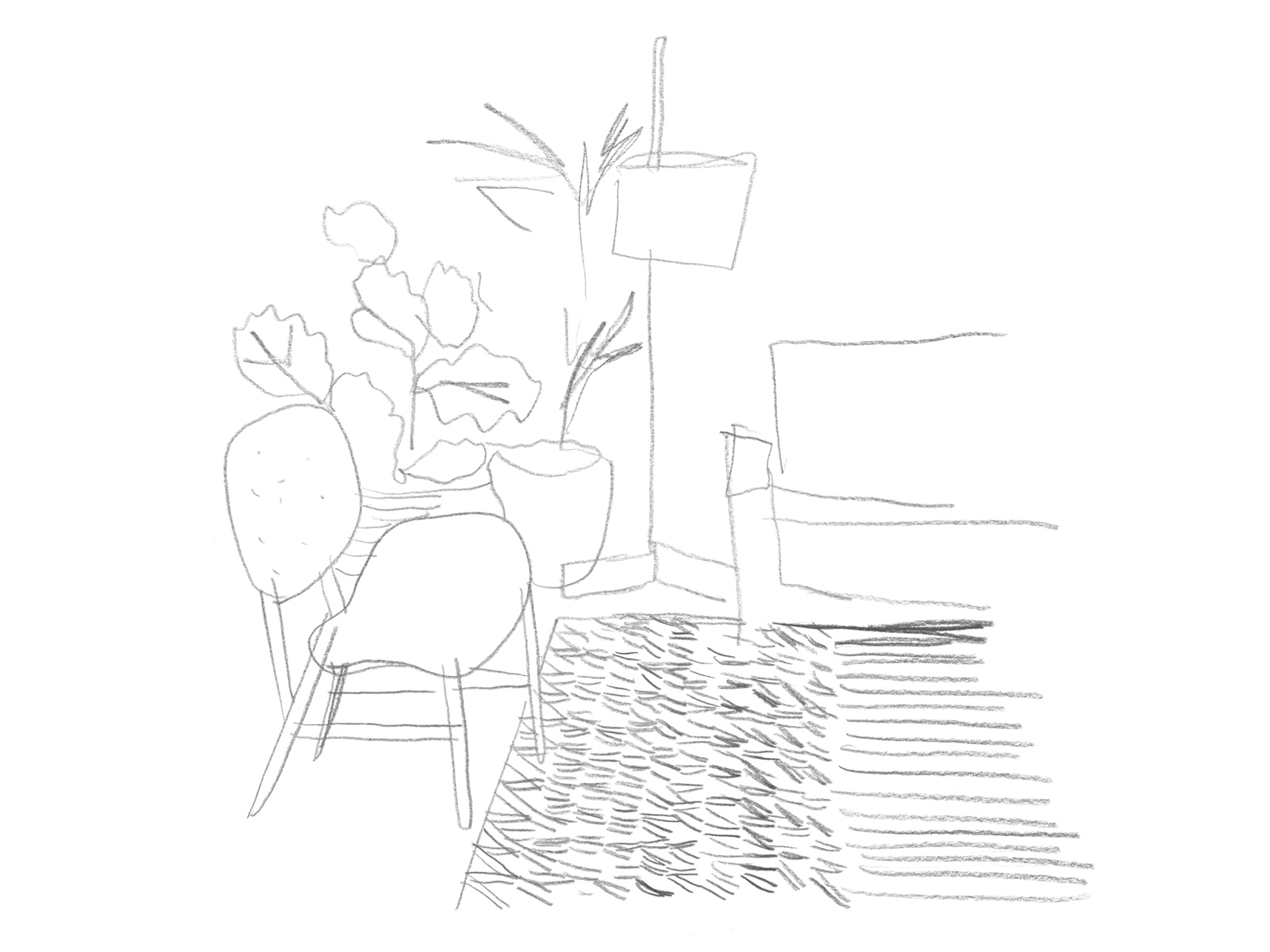 NANIMARQUINA 2018 Pol Montserrat illustrations A series of illustrations for the catalogue of Nanimarquina. The challenge was to develop a style that would provide calm moments in a catalogue full of photos while being consisten with the aesthetic values and tone of the brand.