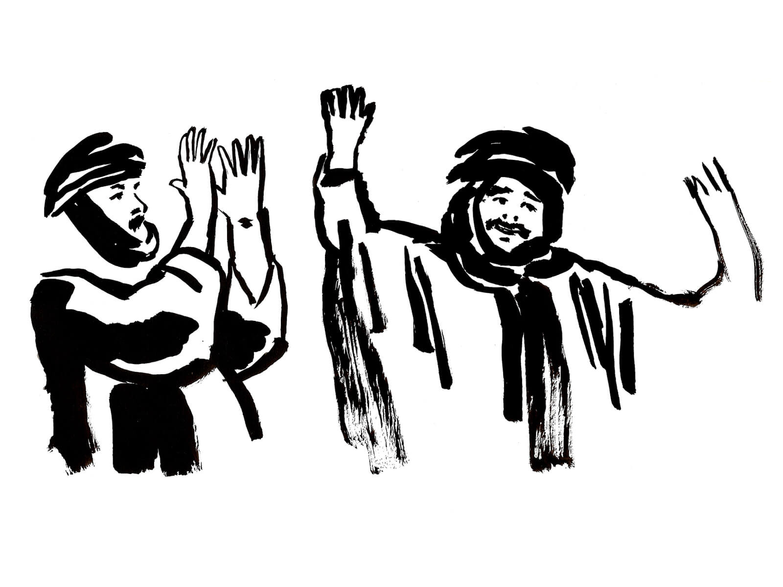 FROM CATALONIA Pol Montserrat illustrations. Illustrations for the covers of a collection of CDs, each from a different music genre, showcasing different bands from Catalonia. I worked using two different concepts. One was to represent each genre by illustrating its audience, the type of concert and the venue. The other was to illustrate the musicians of each genre.